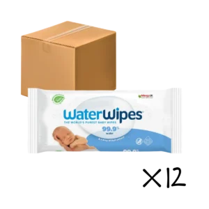WaterWipes 嬰兒濕紙巾(60 片裝 x 12 箱) - 愛爾蘭製造